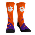 Clemson Tigers - Slash Slant Crew Socks