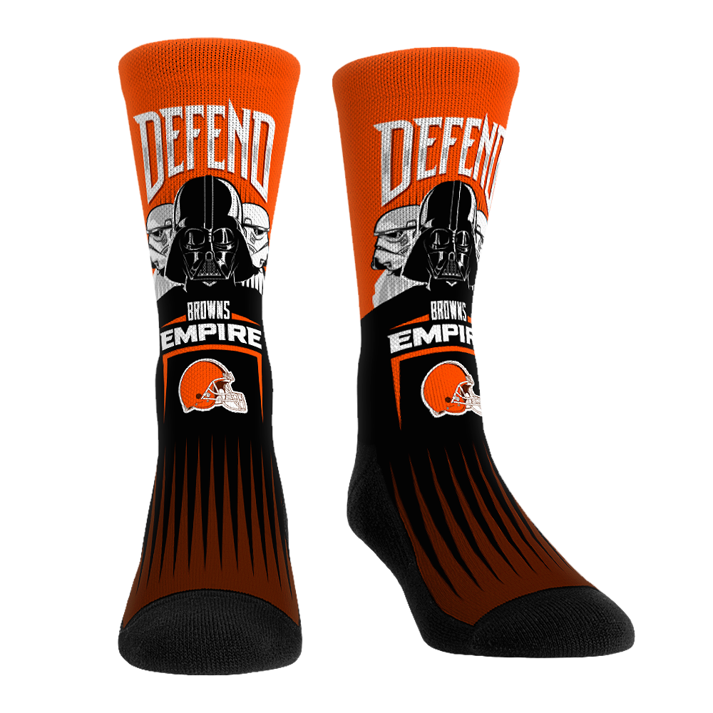 Cleveland Browns - Star Wars - Defend the Empire Crew Socks