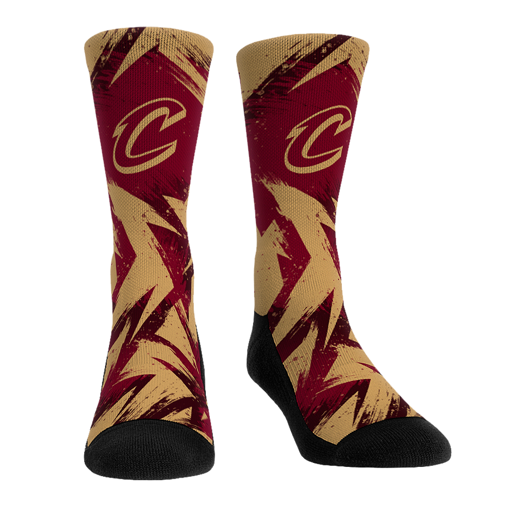 Cleveland Cavaliers - Game Paint Crew Socks