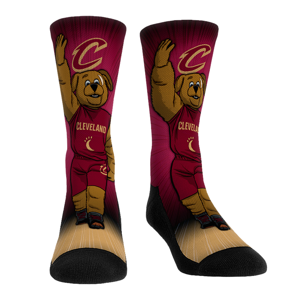 Cleveland Cavaliers - Mascot Pump Up! Crew Socks