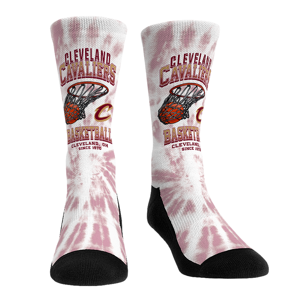 Cleveland Cavaliers - Vintage Hoop Crew Socks