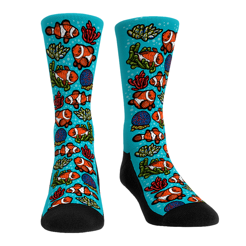 Clownfish All-Over Crew Socks