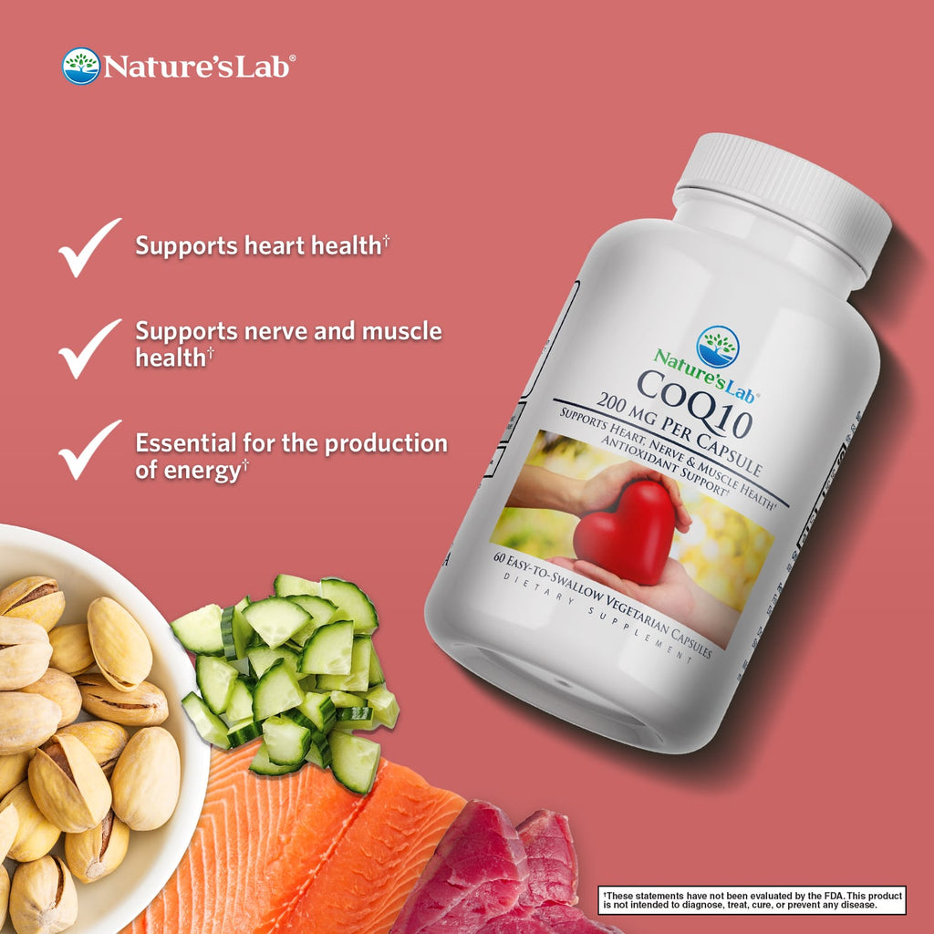 CoQ10 200 mg - 60 Capsules