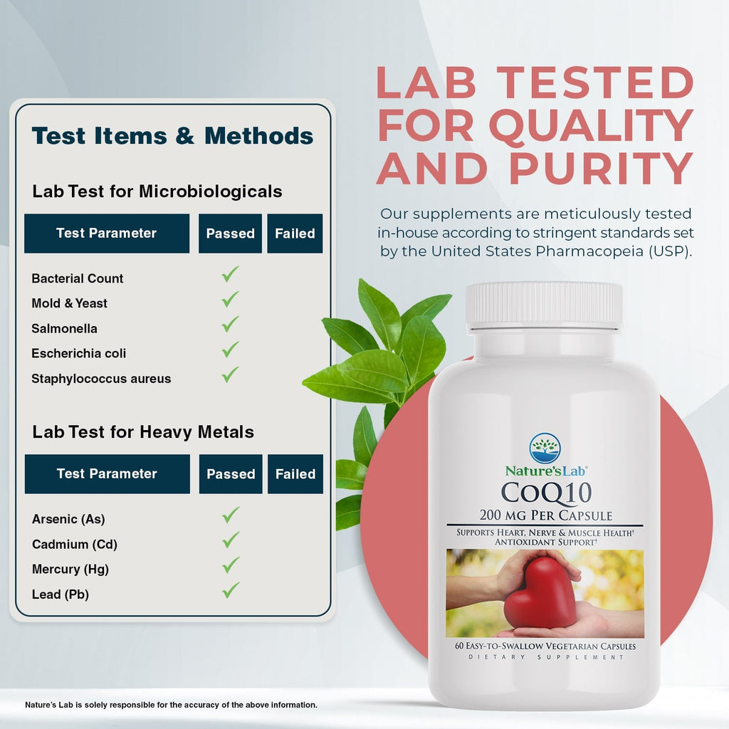 CoQ10 200 mg - 60 Capsules