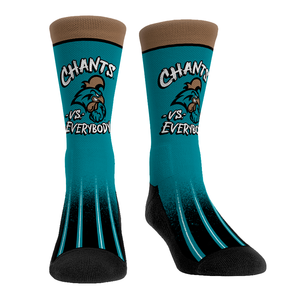 Coastal Carolina Chanticleers - Chants vs. Everybody Crew Socks