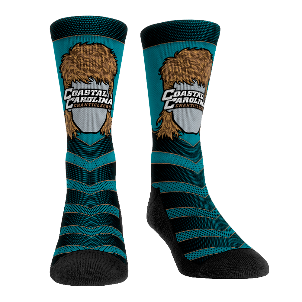 Coastal Carolina Chanticleers - Mullet Crew Socks