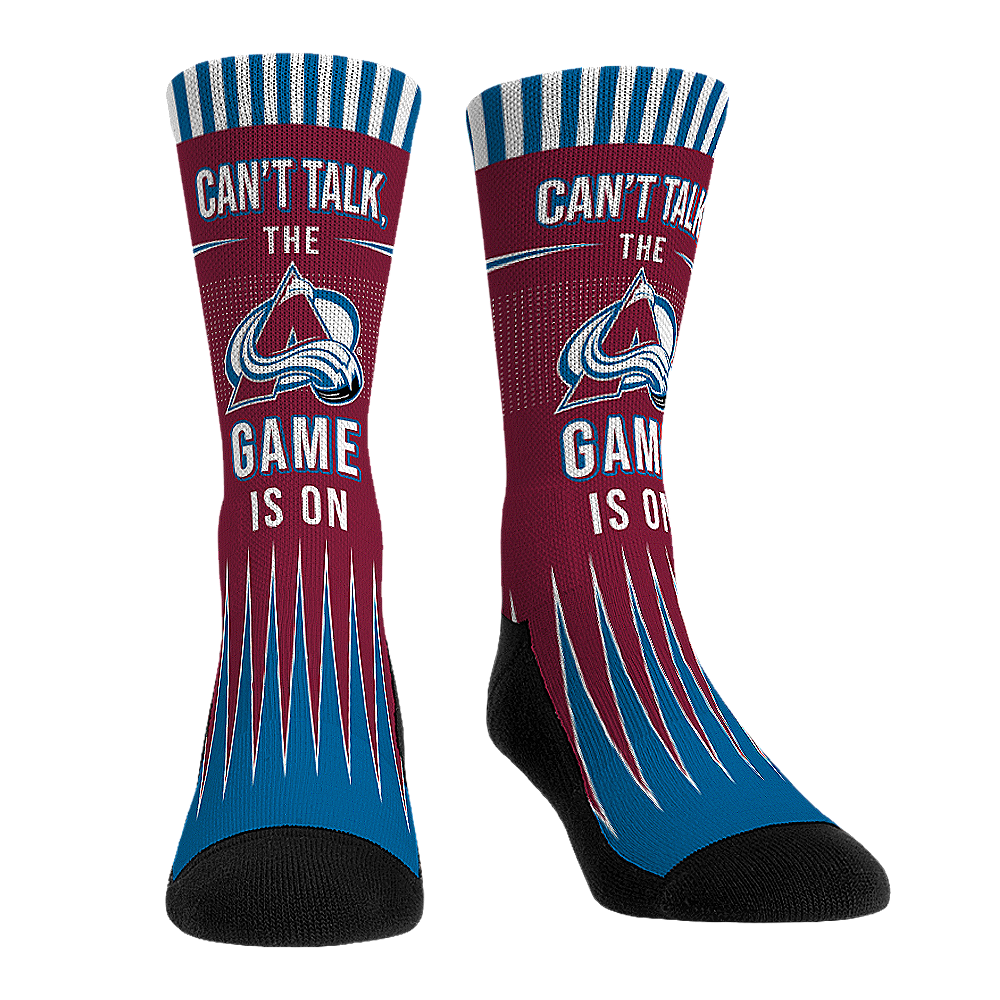 Colorado Avalanche - Can't Talk Crew Socks