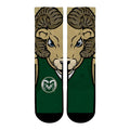Colorado State Rams - Cam The Ram Mascot Crew Socks