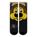 Colorado Buffaloes - Chip Mascot Crew Socks