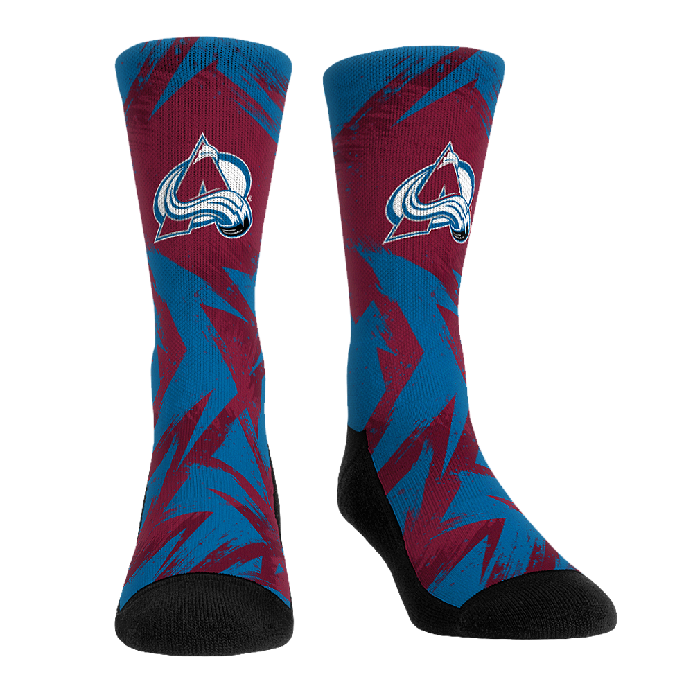 Colorado Avalanche - Game Paint Crew Socks