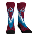 Colorado Avalanche - V Shape Tie Dye Crew Socks