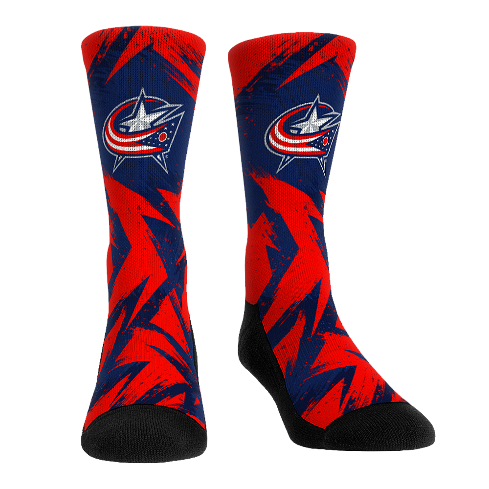 Columbus Blue Jackets - Game Paint Crew Socks