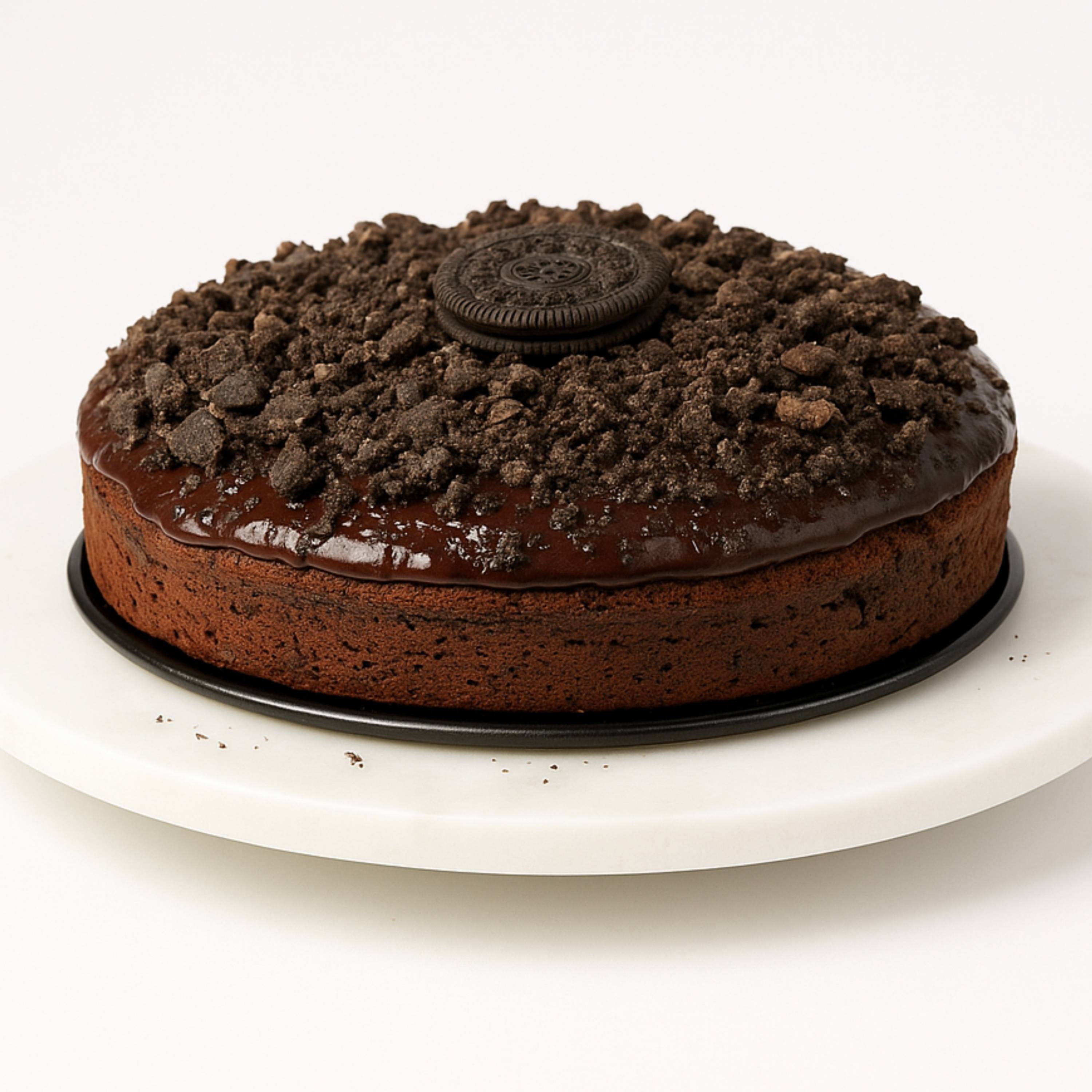 Andy Anand Gluten - Free Cookies & Cream Cake, 9 - Inch, 2 lb – Hand - Baked, All - Natural, No Preservatives, Birthday & Celebration Gift Box