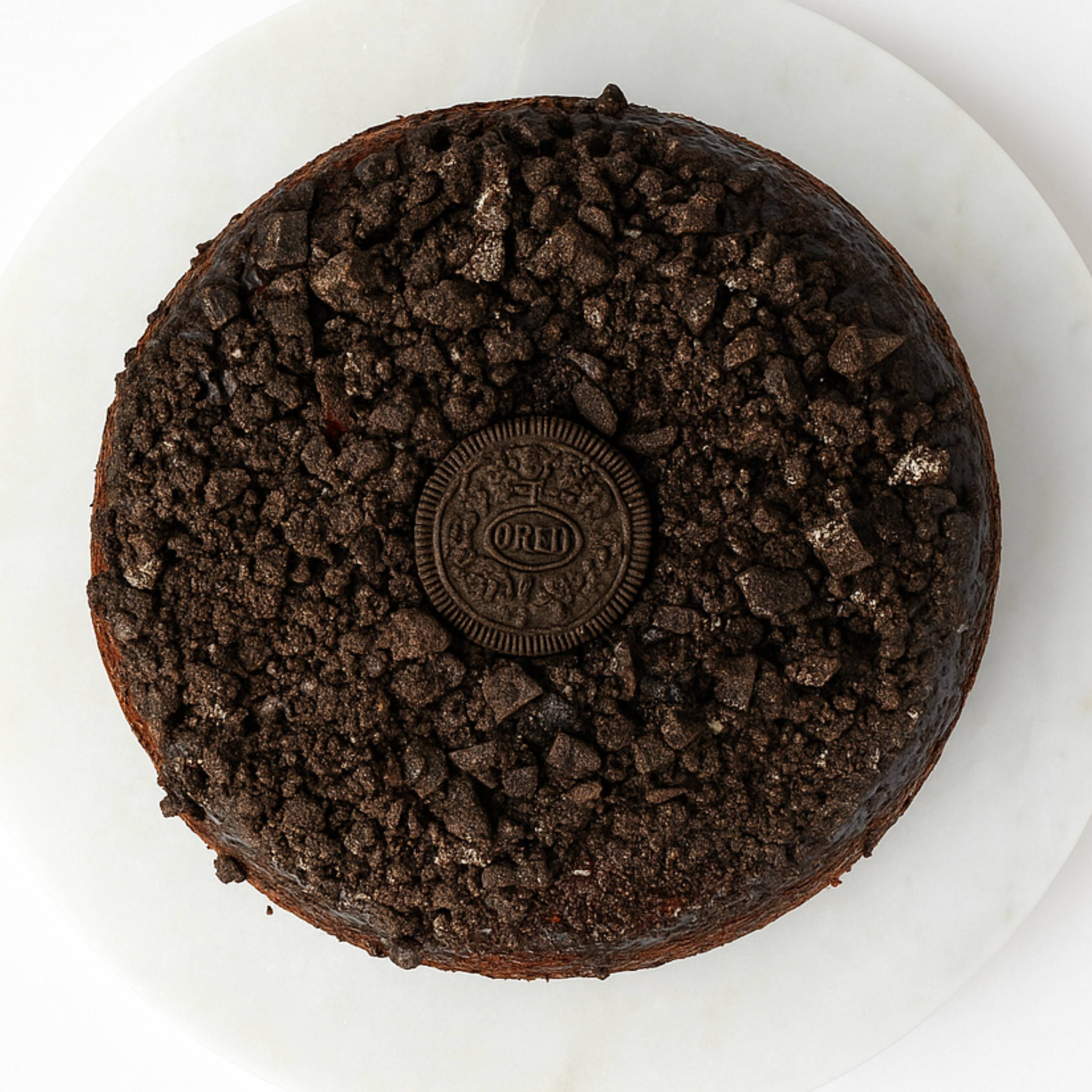 Andy Anand Gluten - Free Cookies & Cream Cake, 9 - Inch, 2 lb – Hand - Baked, All - Natural, No Preservatives, Birthday & Celebration Gift Box