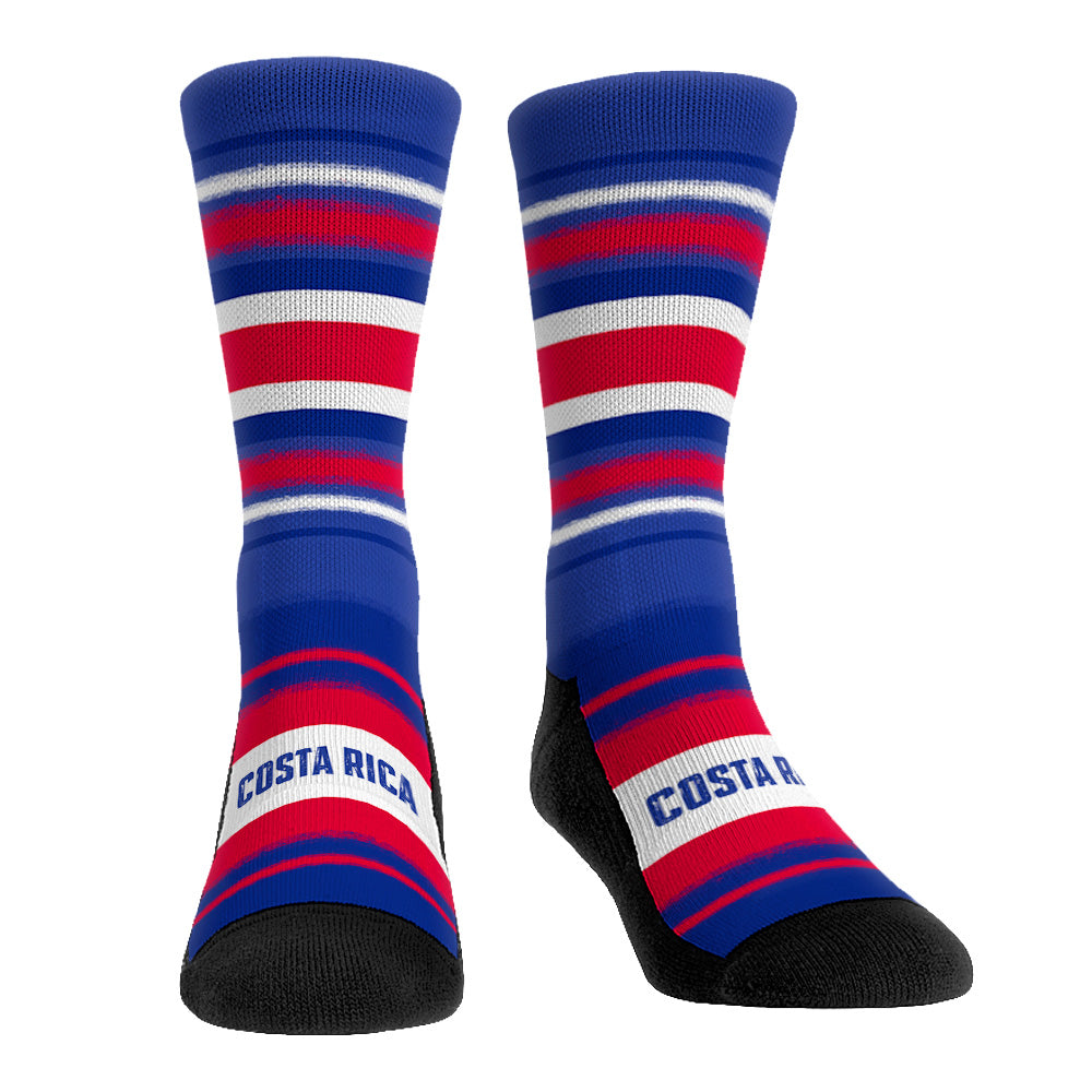 Costa Rica - Flag Crew Socks