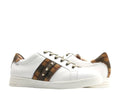 Geox Jaysen Lace-Up Women Sneakers White/Camel