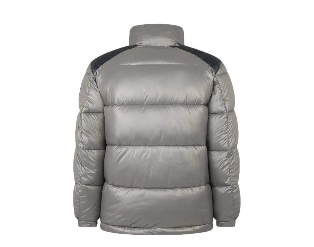 Save The Duck Luck Glossy Puffer Men Jacket Mid Grey