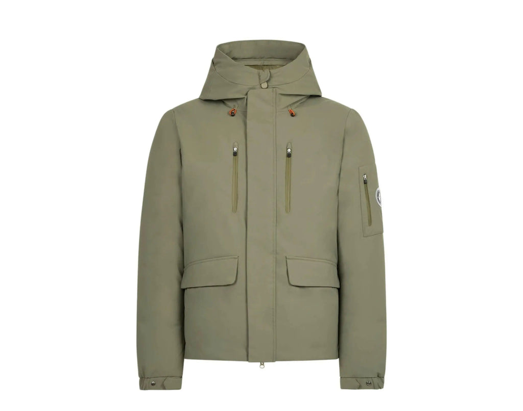 Save The Duck Smeg Hooded Parka Men Jacket Dusty Olive
