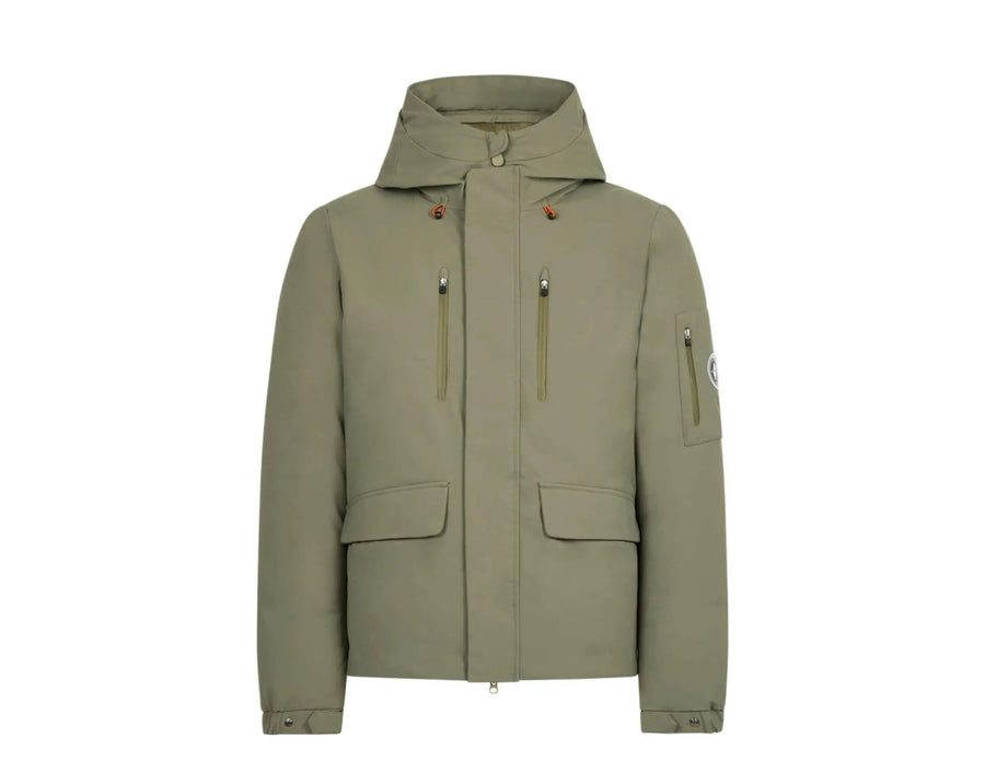 Save The Duck Smeg Hooded Parka Men Jacket Dusty Olive