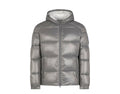 Save The Duck Luck Quilted Hooded Puffer Men Jacket Mid Grey
