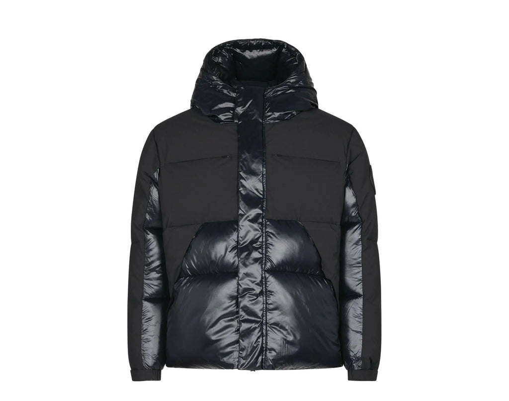 Save The Duck Luma Hooded Puffer Men Jacket Black/Black