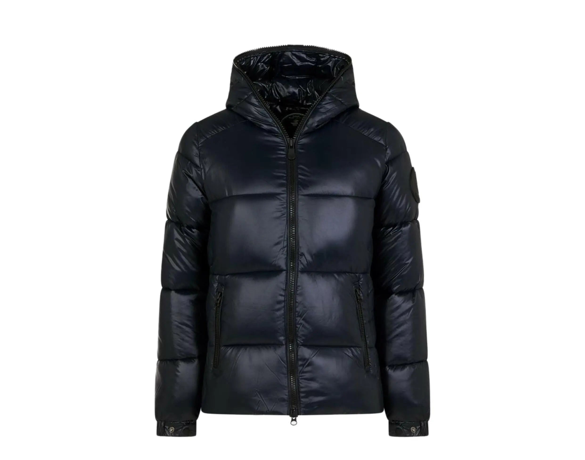 Save The Duck Luck Hooded Puffer Women Jacket Black