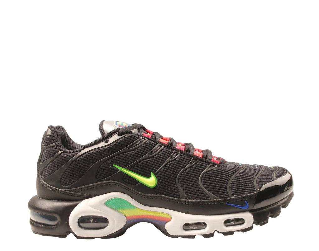 Nike Air Max Plus SE Men Running Sneakers Black/Lemon-Venom-White