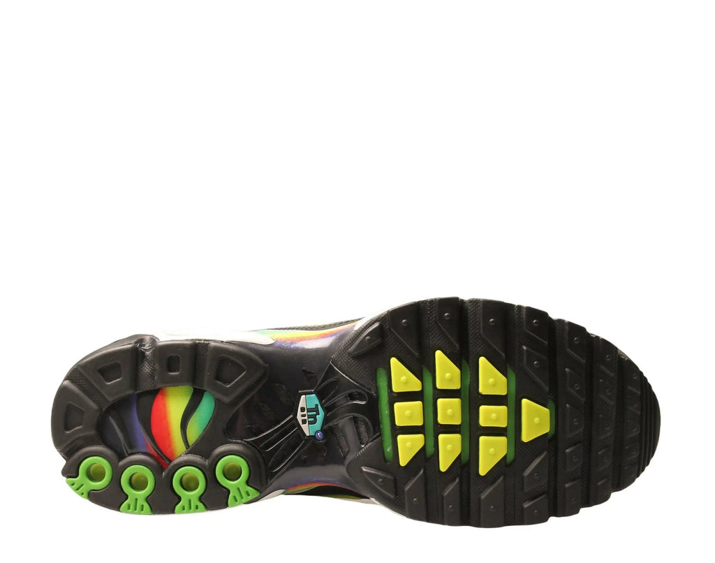 Nike Air Max Plus SE Men Running Sneakers Black/Lemon-Venom-White