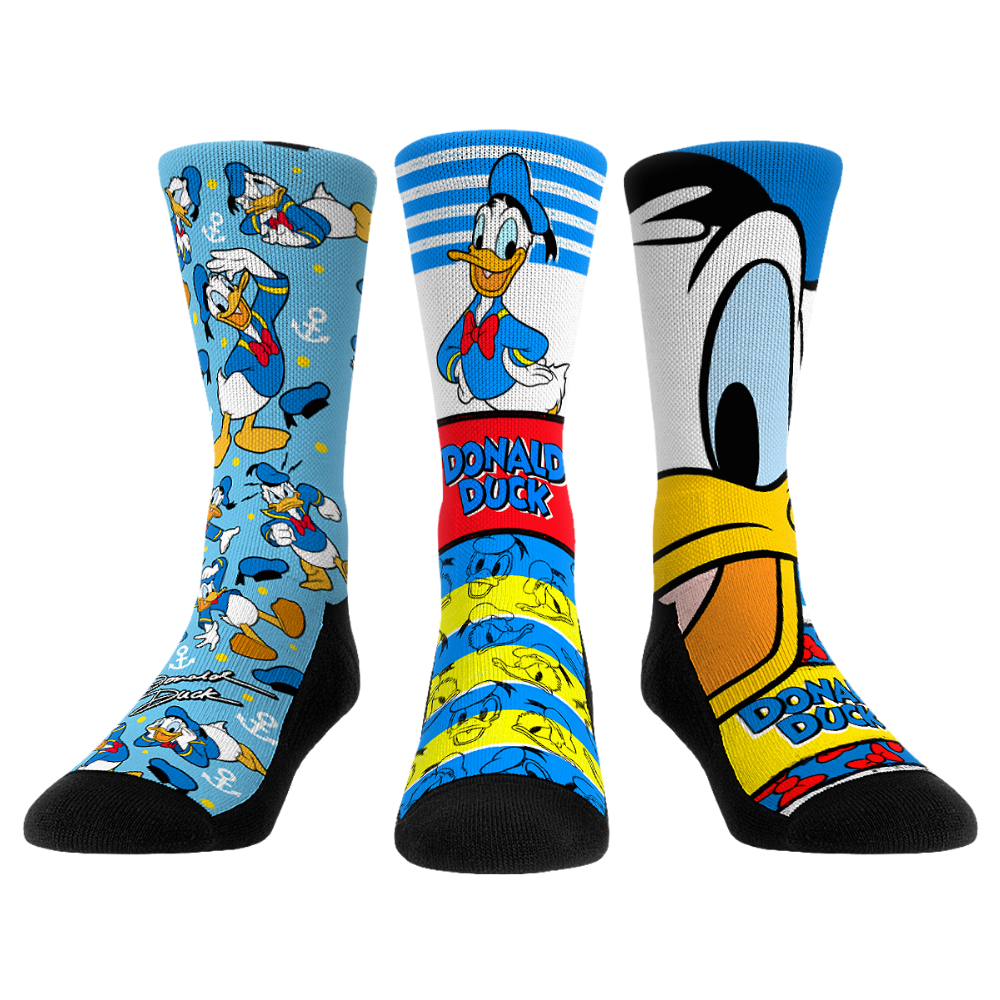 Donald Duck - 3-Pack Crew Socks