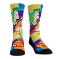 Phineas and Ferb - Color Blocked Crew Socks
