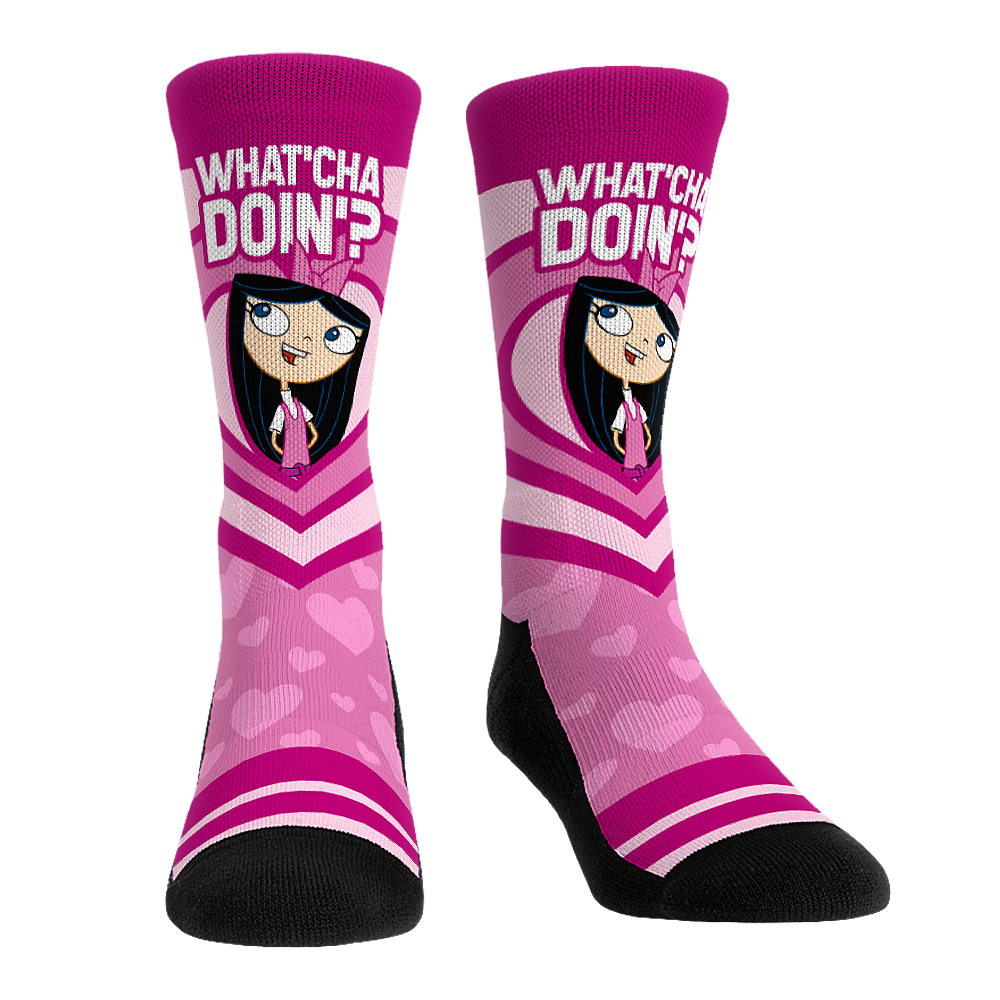 Phineas and Ferb - What'cha Doin'? Crew Socks