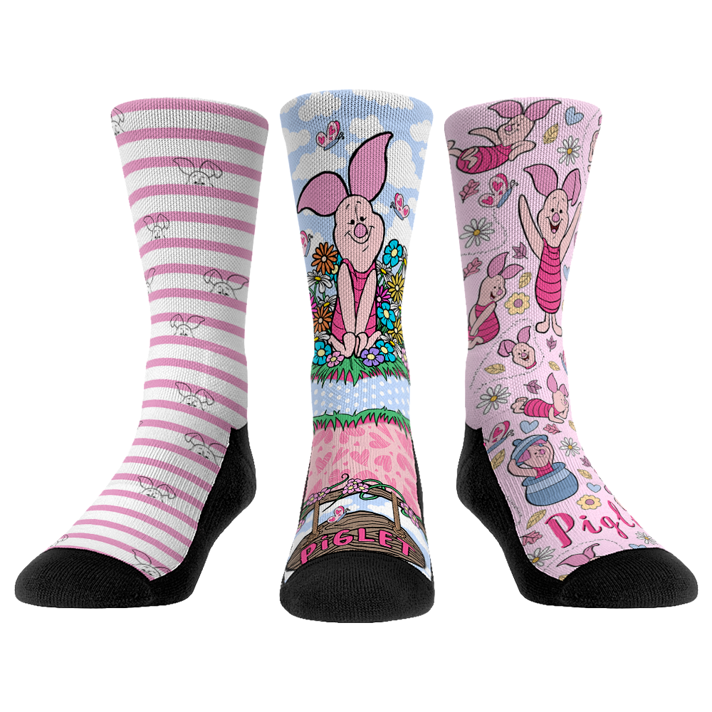 Winnie the Pooh - Piglet - 3-Pack Crew Socks