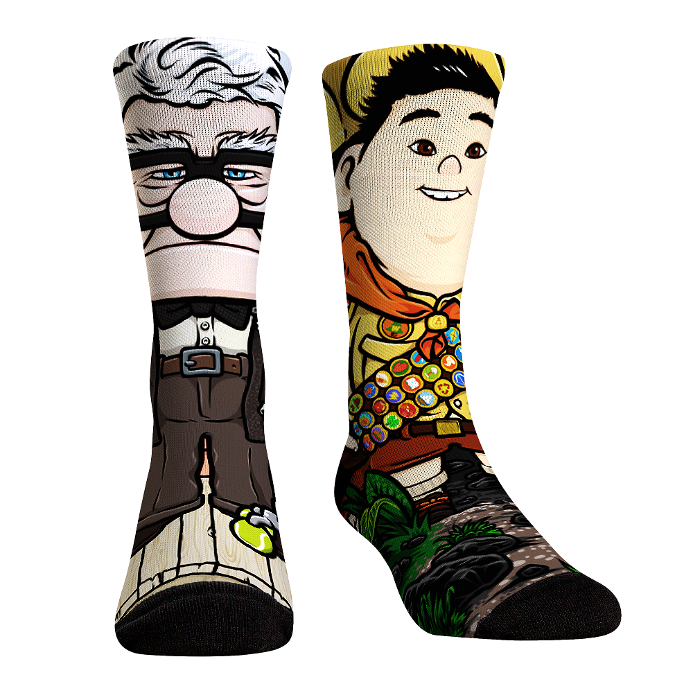 Up - Russell & Carl Character Wrap Crew Socks