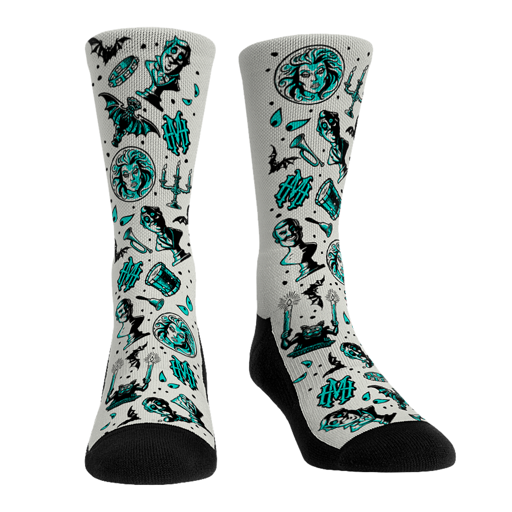 The Haunted Mansion - All-Over Crew Socks