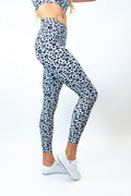 White Leopard Legging