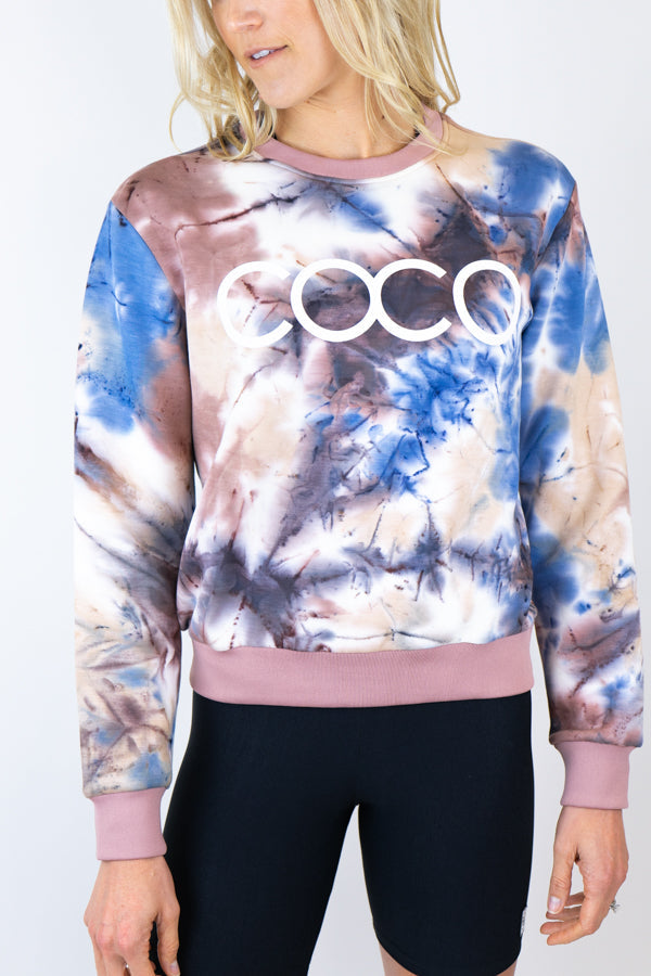 COCO Tie Dye Sweatshirt - Autumn