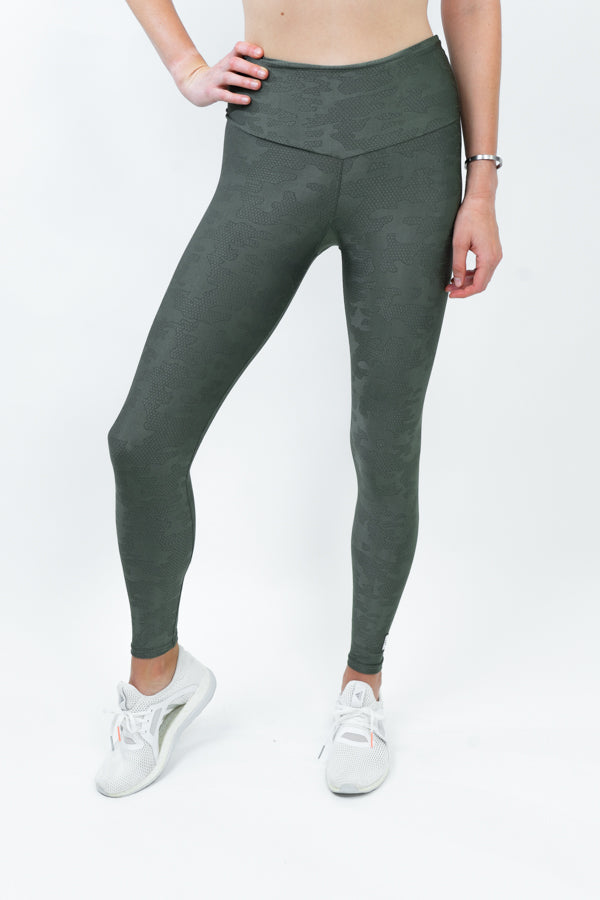 TOKYO HIGH - WAIST LEGGING - ARMY GREEN
