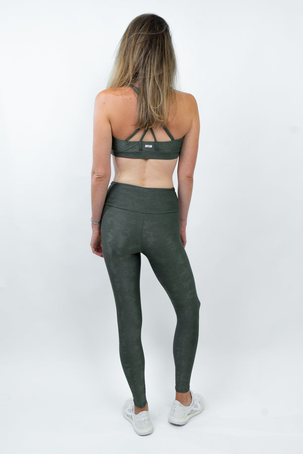TOKYO HIGH - WAIST LEGGING - ARMY GREEN