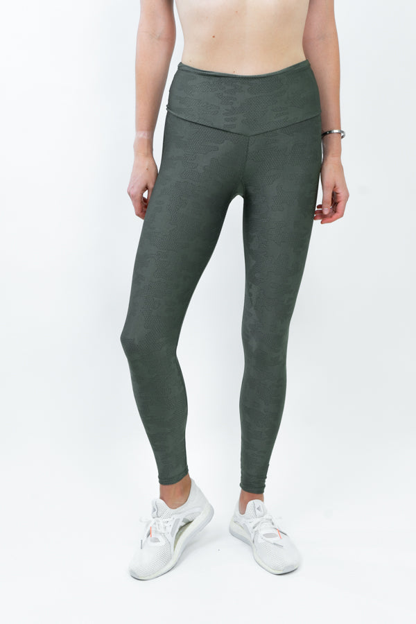 TOKYO HIGH - WAIST LEGGING - ARMY GREEN