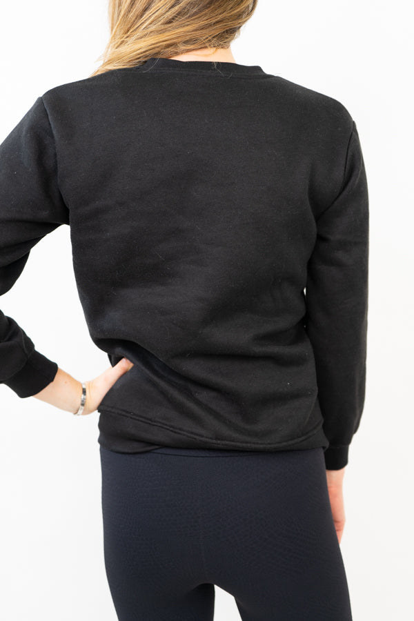 COCO Sweatshirt - Black - Final Sale