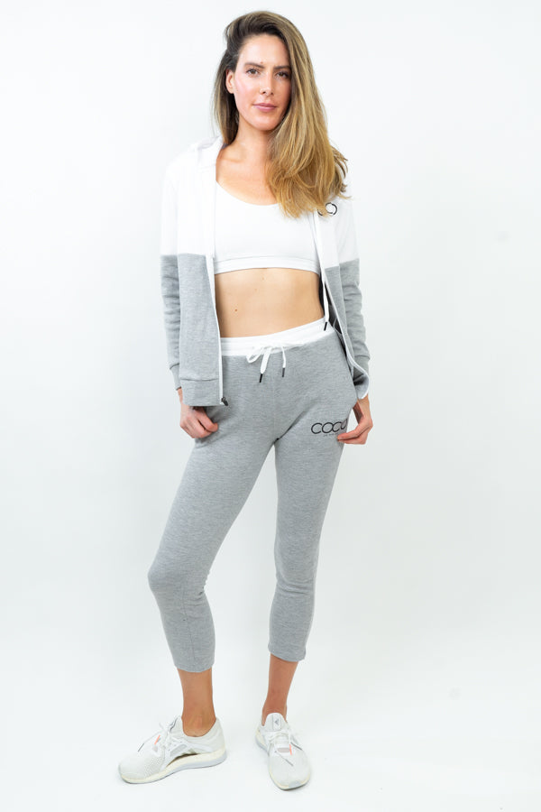 ROE TRACKSUIT - GREY/WHITE