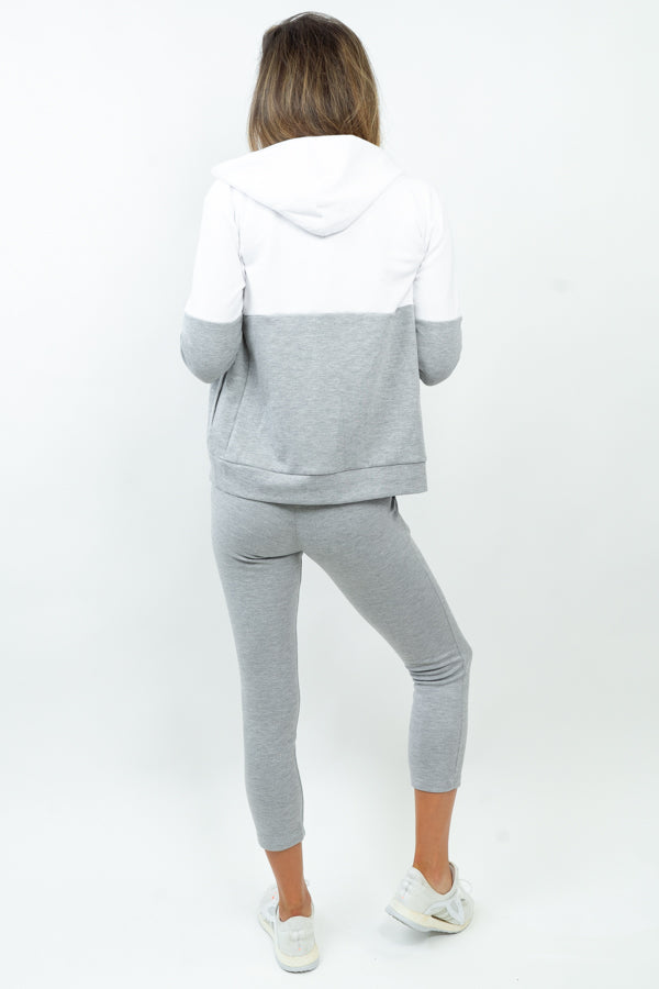 ROE TRACKSUIT - GREY/WHITE