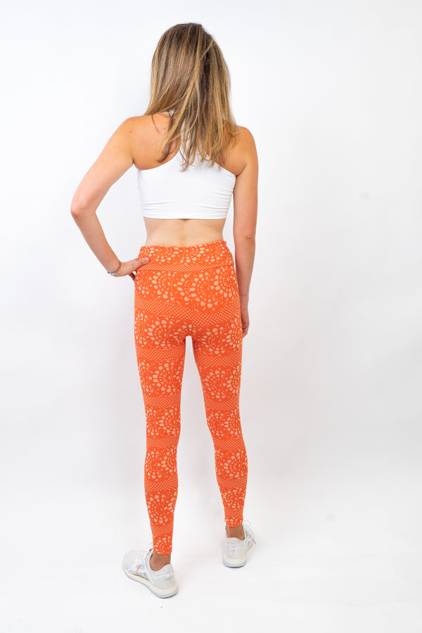 Riviera Legging - Orange