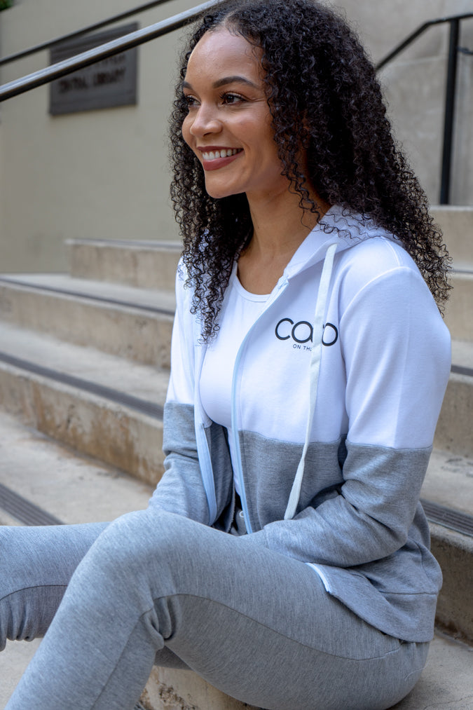 ROE TRACKSUIT - GREY/WHITE