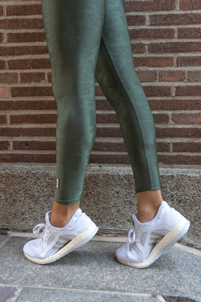 TOKYO HIGH - WAIST LEGGING - ARMY GREEN