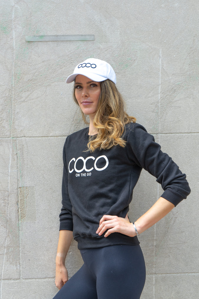COCO Sweatshirt - Black - Final Sale