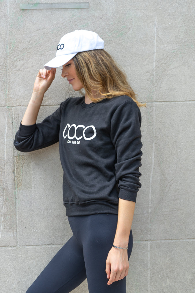 COCO Sweatshirt - Black - Final Sale