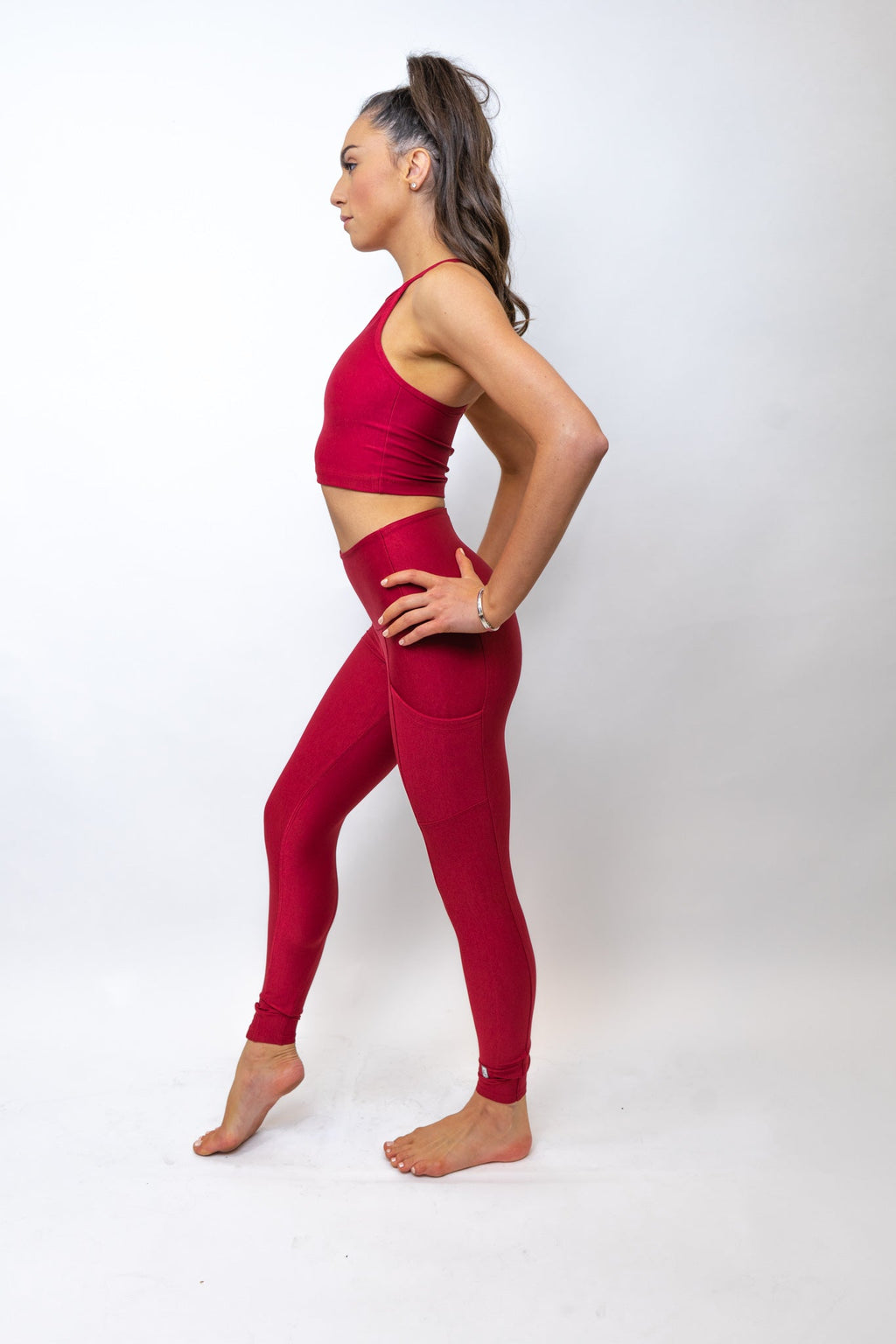 Paloma Sports Bra - Red