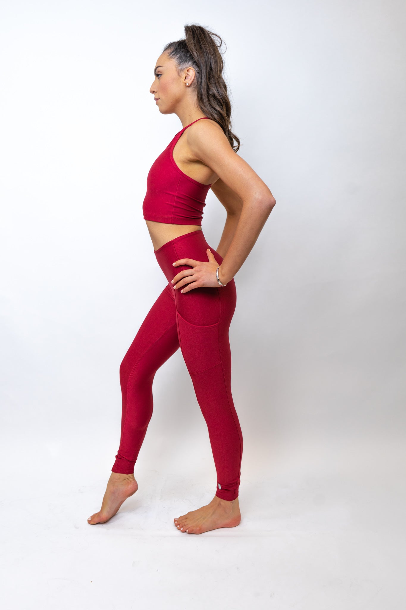 Paloma Sports Bra - Red