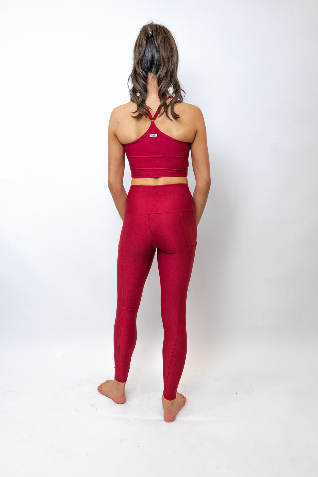 Paloma Sports Bra - Red